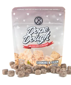 Cookies and Cream THC cookie dough