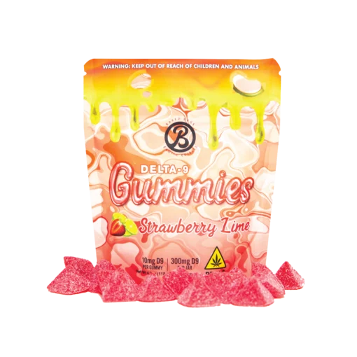 Strawberry Lime THC Gummies