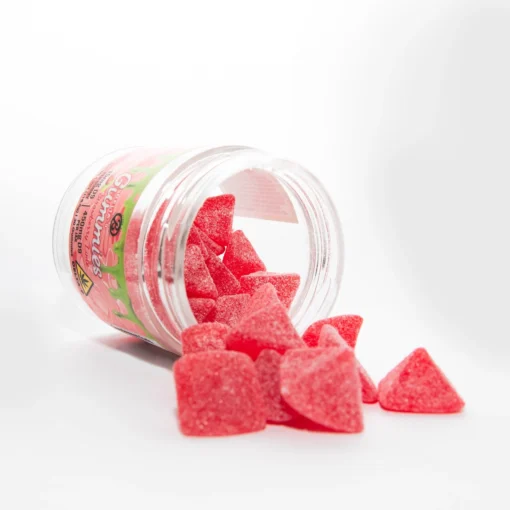 Strawberry Lime THC Gummies – 300mg Delta-9 (10mg per gummy) | Juicy & Tangy Hemp Edibles