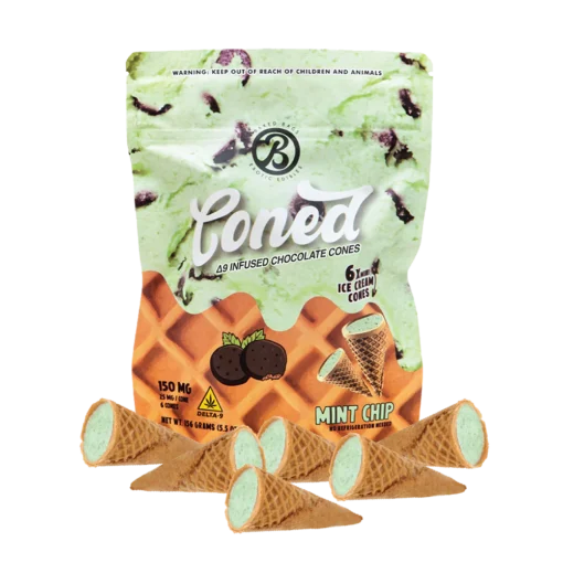 Mint Chip Cones